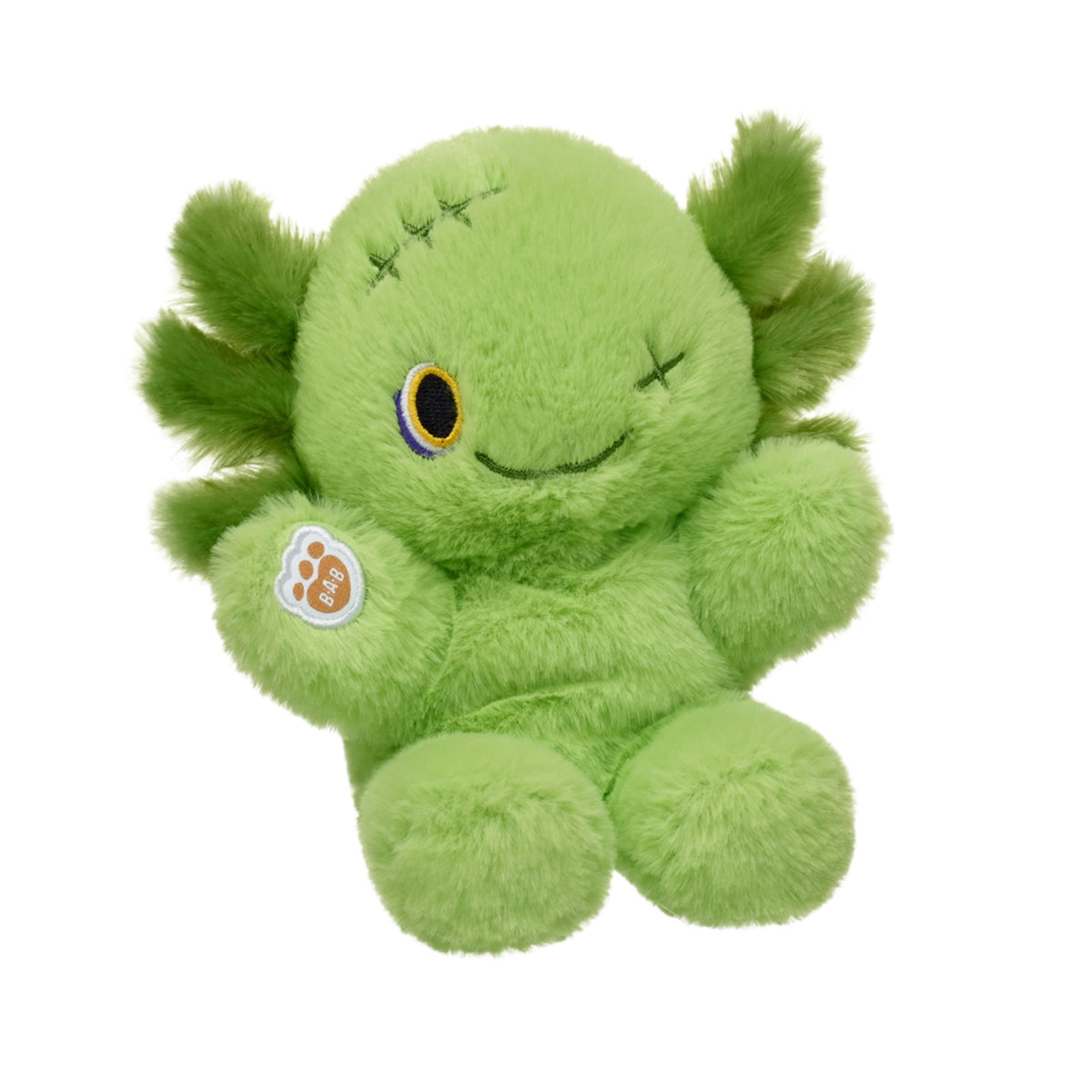 Mini Peluche Beans Ajolote Zombie Build-A-Bear